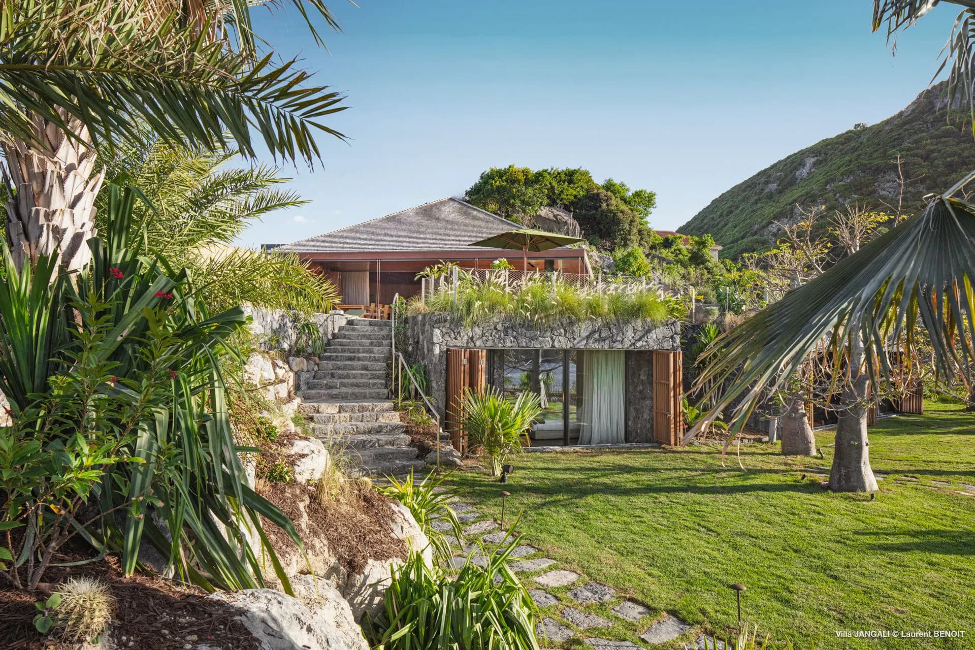 Villa Jangali, Saint-Barth : un chef-d’œuvre architectural discret pensé pour se fondre dans l’île